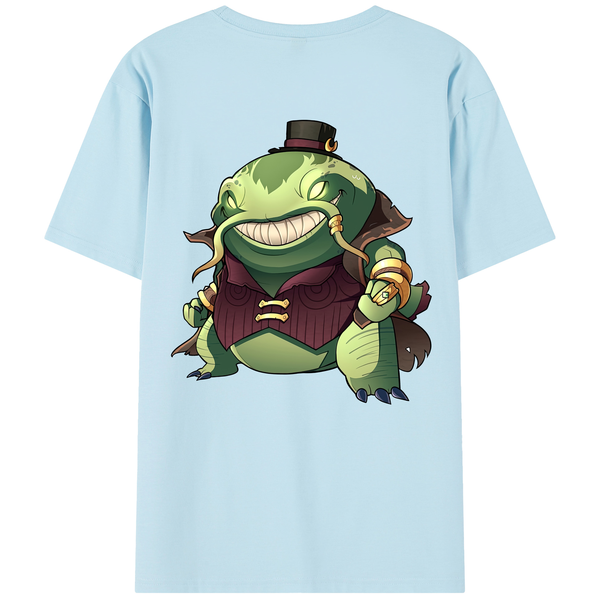 リーグ・オブ・レジェンド League of Legends LOL 綿100％半袖Tシャツ（背面プリント）